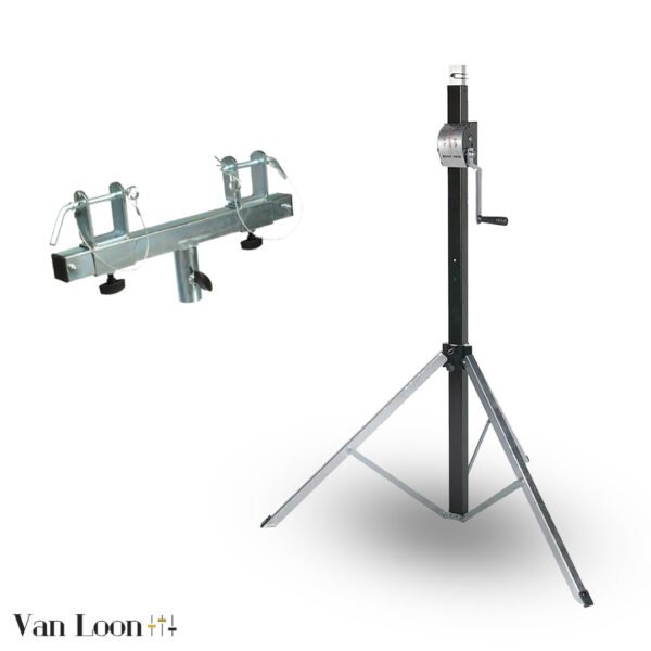 Lichtstatief met lier – Wind-up